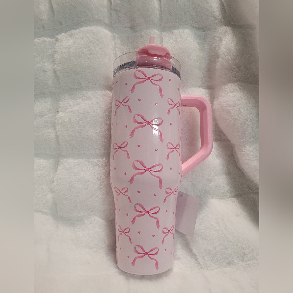 Hobby Lobby Pink Now Tumbler